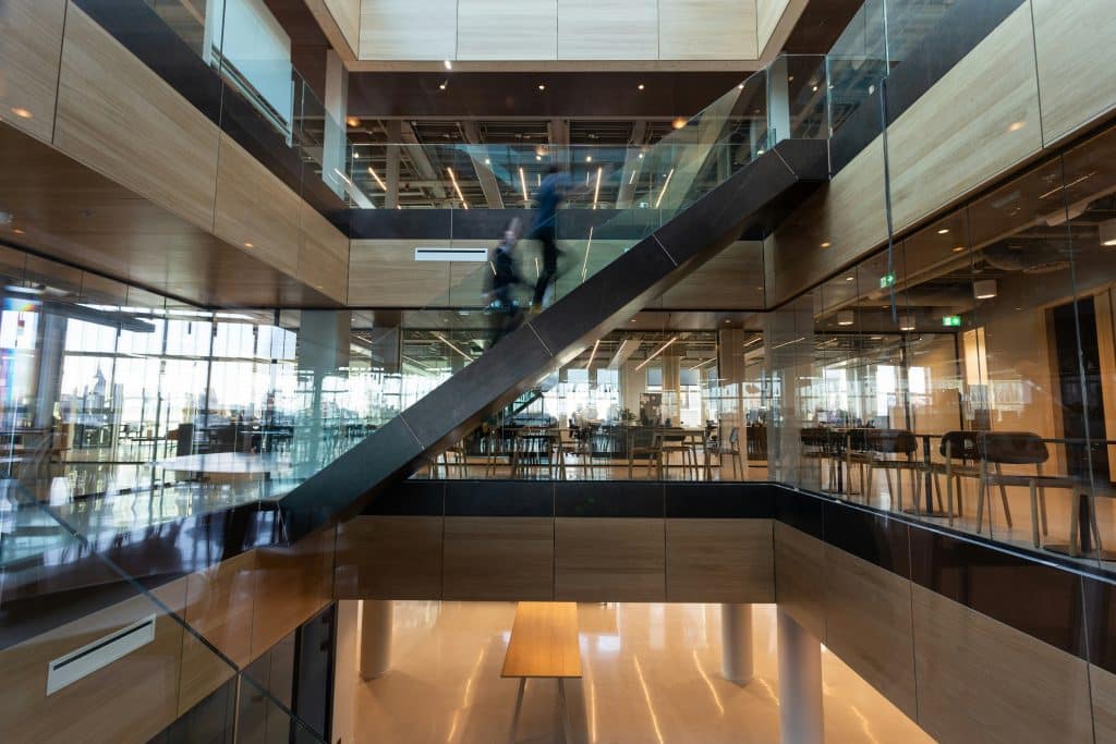 Facilities management in an office building