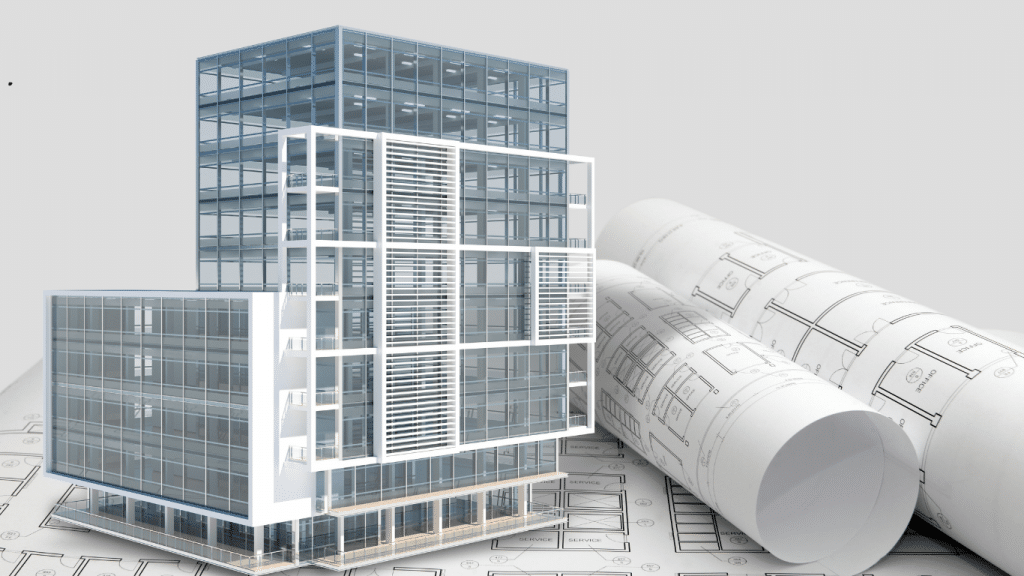 Tendering model of a building
